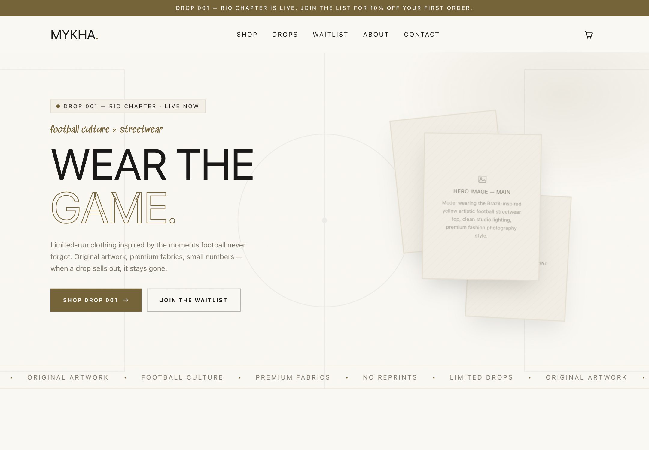 MYKHA — live site